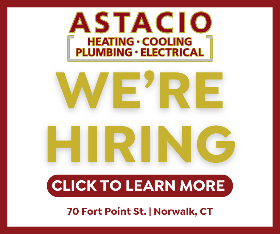 Join Astacio Heating for exciting opportunities in heating, cooling, plumbing, and electrical services! Visit us at 70 Fort Point St., Norwalk, CT. Click to learn more about building your career with Astacio Heating!.